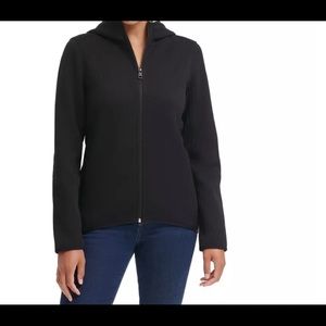 NEW Andrew Marc Fleece jacket with hood